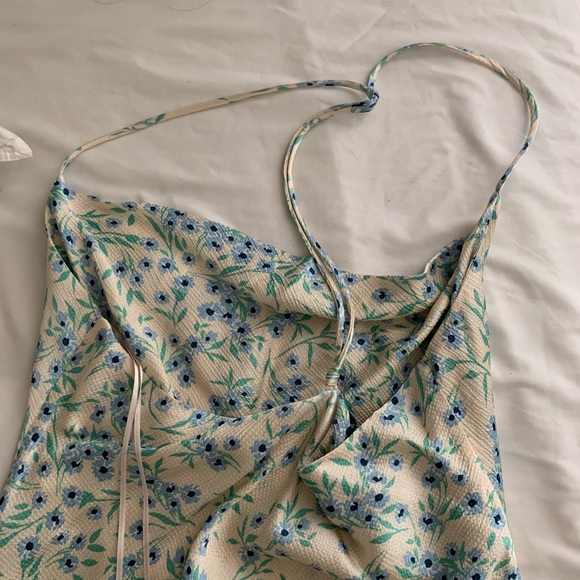 Zara Beige Mini Dress - Picture 5 of 5